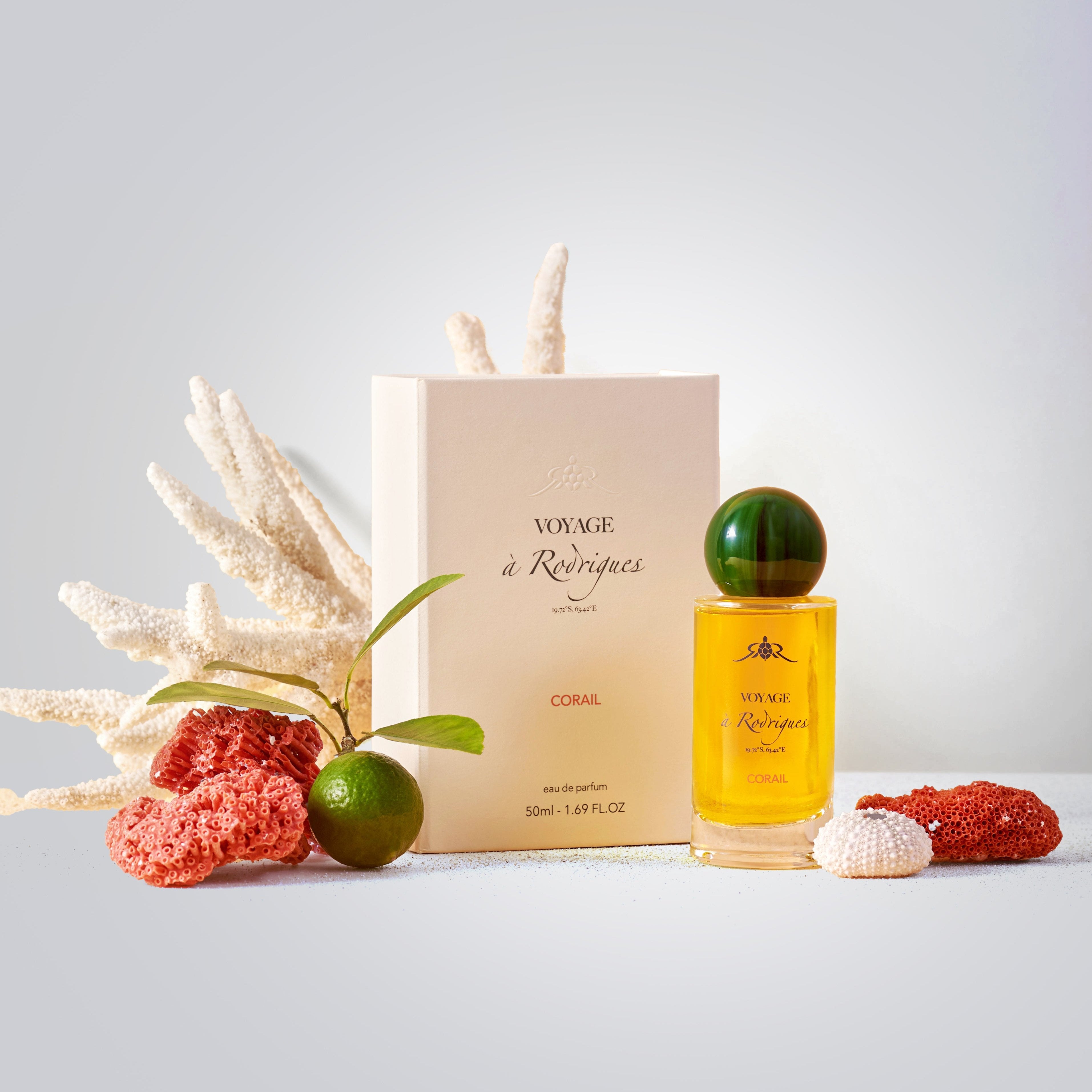Corail Eau de Parfum: Oceanic Rodrigues Fragrance from Mauritius