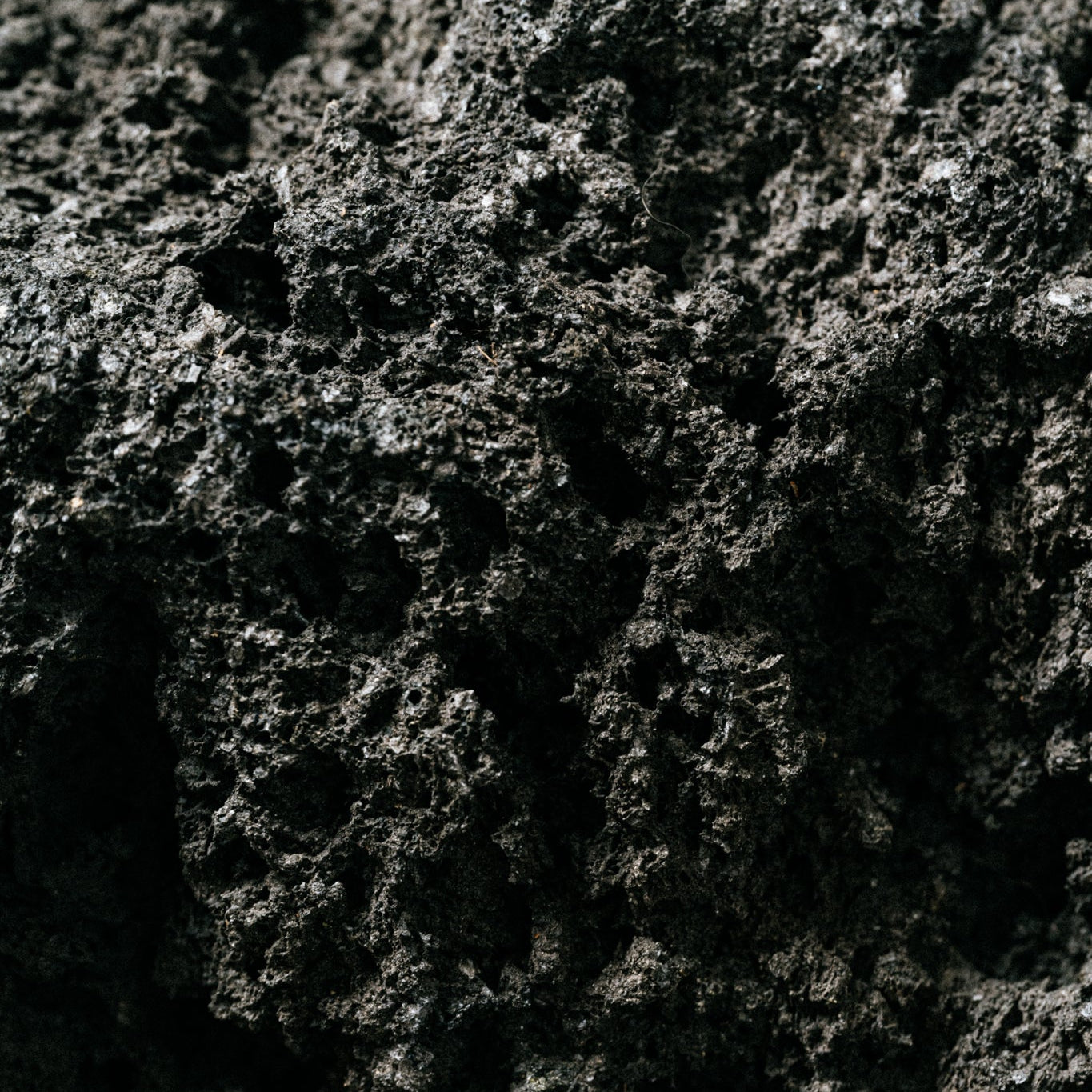 Basalte — Volcanic basalt rock from Rodrigues Island, Indian Ocean